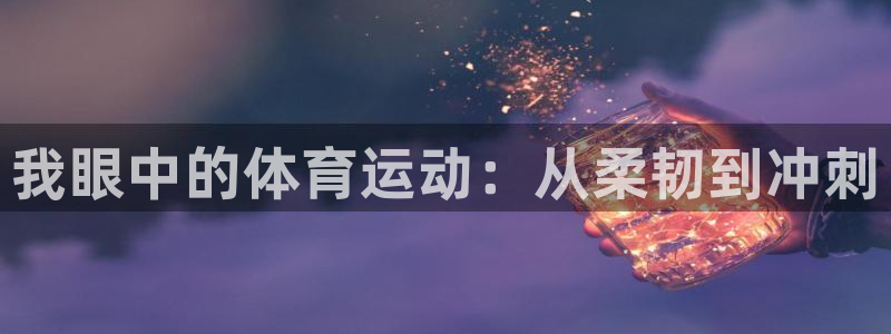 注册vsport体育官方正版app：我眼中的体育运动