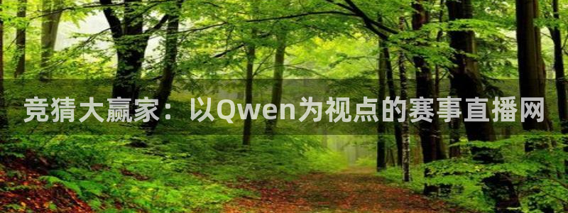 so米直播篮球直播间：竞猜大赢家：以Qwen为视点的赛事直播网
